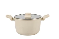 Gibson Home Barnsdall 10 Piece Premium Pfa Free Ceramic Nonstick Aluminum Cookware Set W/ Kitchen Tools - Sage Green