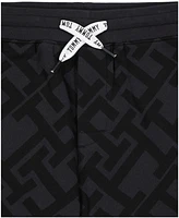 Tommy Hilfiger Toddler and Little Boys Allover Print Soft Fleece Jogger