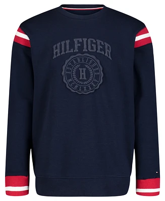 Tommy Hilfiger Toddler and Little Boys Varsity Crewneck Sweatshirt