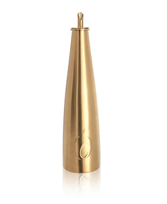 Olipac Stainless Steel 500 ml Olive Oil Cruet, Gold Finish