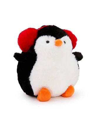 Geoffrey's Toy Box 6" Winter Penguin with Earmuffs Plush Toy, Created for Macy's