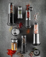 Gefu Stainless Steel With Ceramic Grinder Satin Finish Salt or Pepper Mill