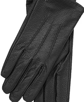 Lauren Ralph Pebble Textured Leather Gloves