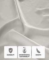 Superior Modal From Beechwood 400 Thread Count Lightweight Cooling Solid Deep Pocket Bed Sheet Set