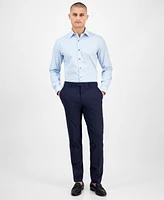 Alfani Men's Wave Brush-Print Dress Shirt, Exclusively at Macy's