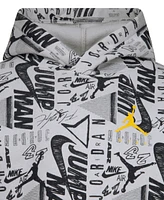 Jordan Little Boys Jumpman and Nike All-Over Print, 2-Piece Set