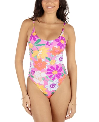 Hurley Juniors' Daisy Delight One-Piece Swimsuit