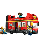 Lego City Red Double-Decker Sightseeing Bus Toy 60407