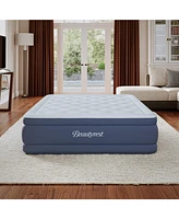 Beautyrest 17" Supreme Air Comfort Top Air Mattress with Built-in SureLock Pump and Auto Shut-Off, Full Size, Puncture-Resistant Dura