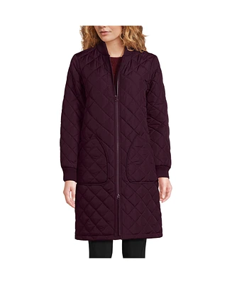 Lands' End Women's FeatherFree Insulated Bomber Coat