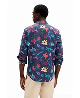 Desigual Men's Floral print shirt