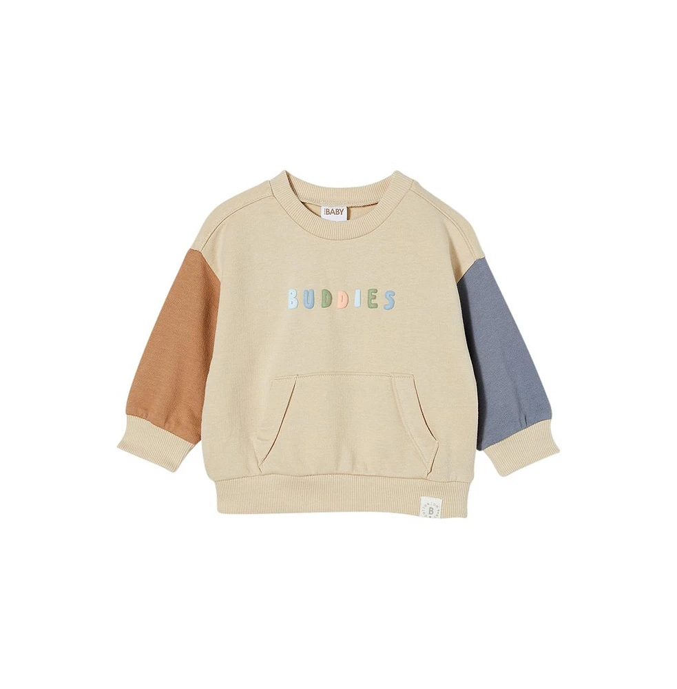 Cotton On Baby Boys Alma Drop Shoulder Sweater