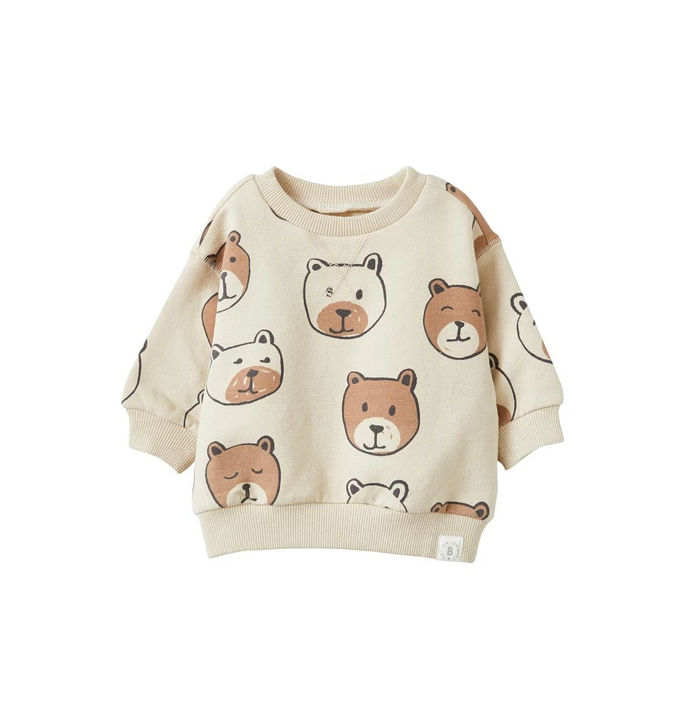 Cotton On Baby Boys Alma Drop Shoulder Sweater