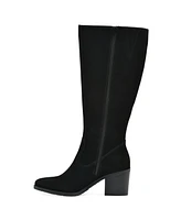 White Mountain Women's Tater Heeled Tall Shaft Boots