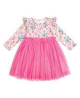 Sweet Wink Toddler Girls Nutcracker Christmas Long Sleeve Tutu Dress