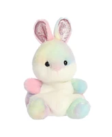 Aurora Mini Opal Rainbow Bunny Palm Pals Adorable Plush Toy 5"