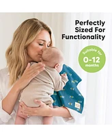 KeaBabies Kids 6pk Shea Burp Cloths Girls, Organic Burping for Babies, Newborn