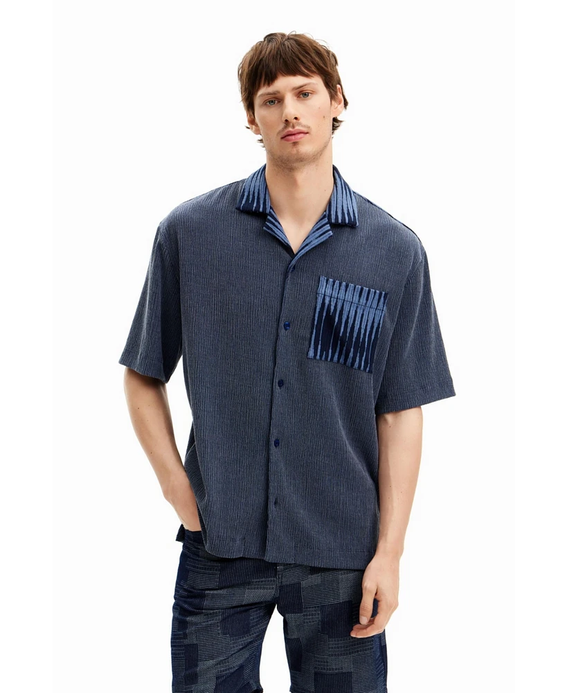 Desigual Men's Hybrid fabric shirt