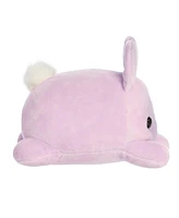 Aurora Small Bunny Loaf Spring Vibrant Plush Toy Ube 5.5"