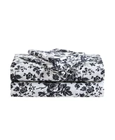 Betsey Johnson Printed Microfiber Piece Sheet Set