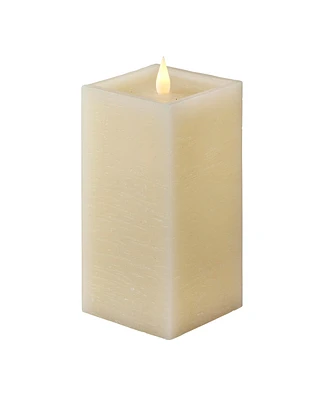 Seasonal Classic Motion Flameless Square Candle, 3x7