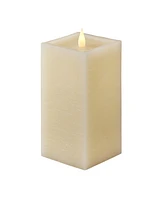 Seasonal Classic Motion Flameless Square Candle, 3x7