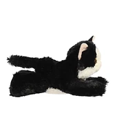 Aurora Small Maynard Mini Flopsie Adorable Plush Toy Black 8"