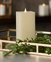 Seasonal Classic Motion Flameless Square Candle, 3x7