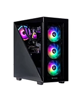 Velztorm Black Gladio Cto Gaming Pc (Liquid Cooled Amd Ryzen 9 5900X, 64GB DDR4, 1TB PCIe Ssd + 2TB Hdd (3.5), GeForce Rtx 3070 8GB, Win10H)