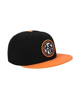 Dragon Ball Z Men's Goku Kanji Black Snapback Hat