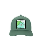 Pokemon Men's Bulbasaur Green Trucker Hat