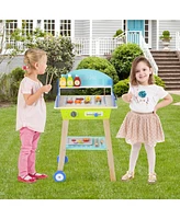 Gouun Kid's Pretend Barbecue Grill Play Set