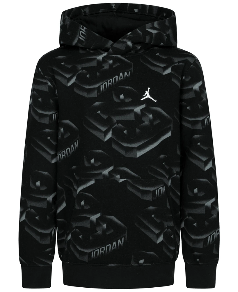 Jordan Big Boys 23 Fadeaway Fleece Hoodie