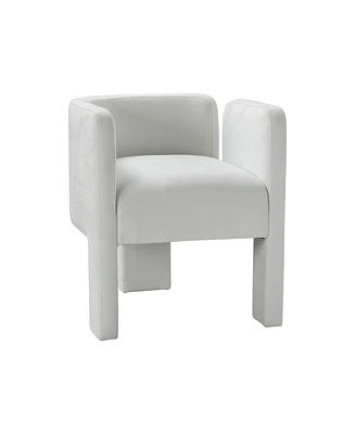 Eugen Modern Dining Chair with Three-Legged Design