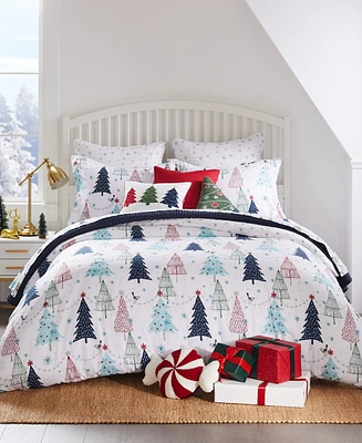 Levtex Merry Bright White Pine Reversible -Pc. Comforter Set