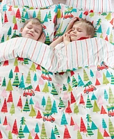 Levtex Merry Bright Holly Jolly Reversible 3-Pc. Duvet Cover Set, King