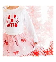 Sweet Wink Baby Girls Baby Baby Candy Cane Cutie Sequin Christmas Tutu Skirt