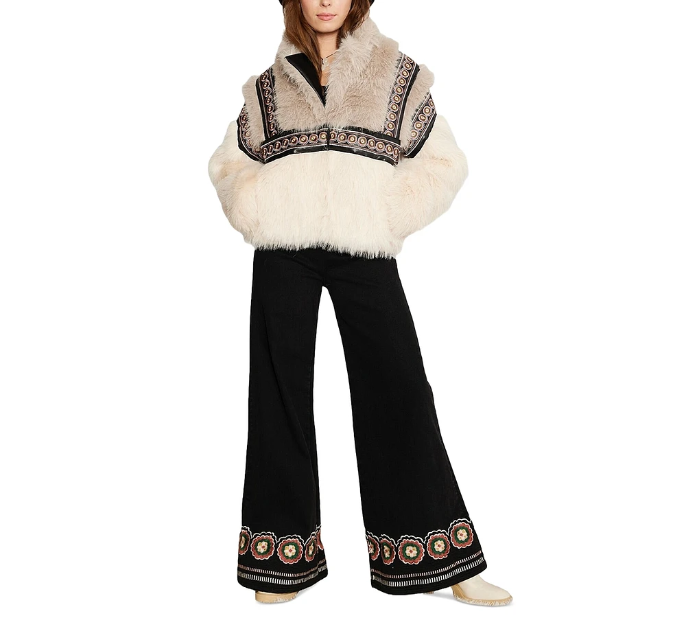 Driftwood Women's Isabella Faux Fur Jacket X Eclectic