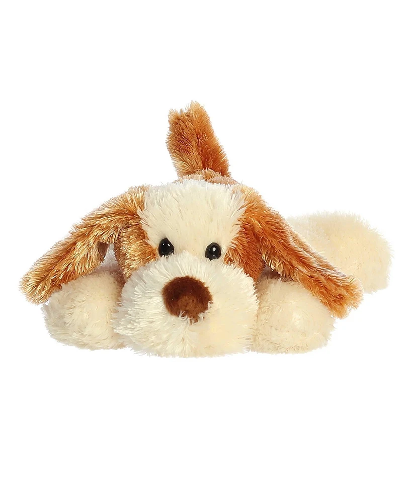 Aurora Small Scruff Mini Flopsie Adorable Plush Toy Brown 8"