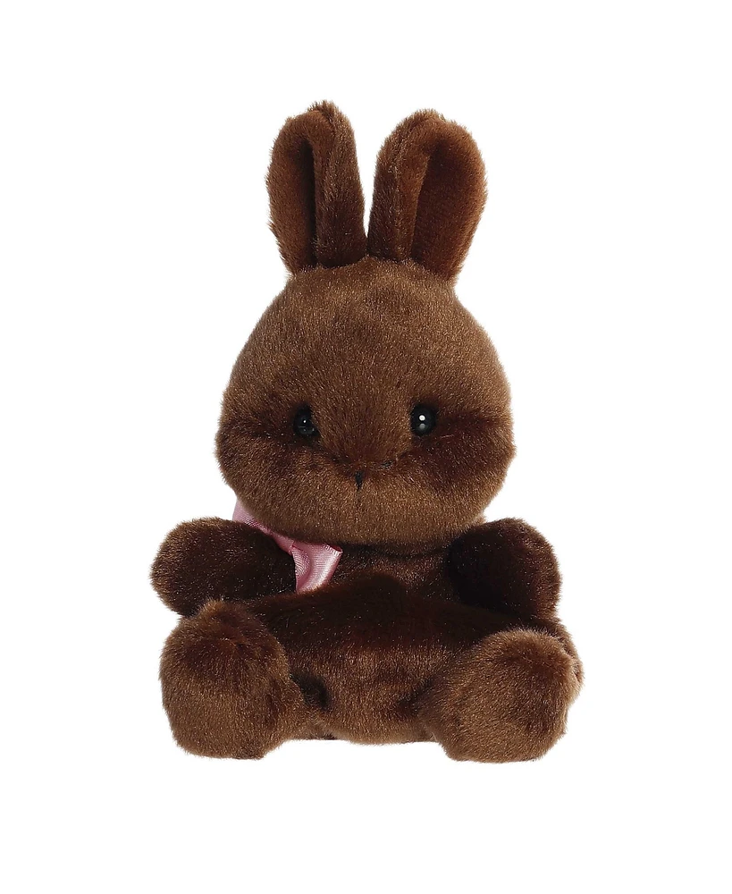 Aurora Mini Richie Chocolate Bunny Palm Pals Adorable Plush Toy 5"