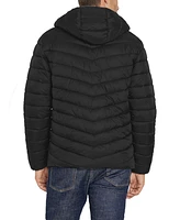 Izod Men's Hooded Puffer Jacket