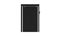 Slickblue 64" Portable Closet Wardrobe Organizer with Shelves and Clothes Rack for Efficient Storage