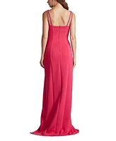 Tadashi Shoji Bia Spaghetti Strap Gown