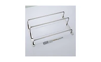 Slickblue Hand-Polished Three Towel Bars Rack for Wall Mounting in Bathroom or Kitchen