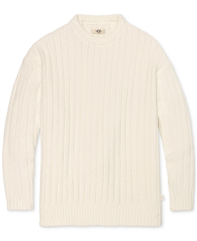 Ugg Women's Riz Ribbed Long-Sleeve Knit Sleep Top