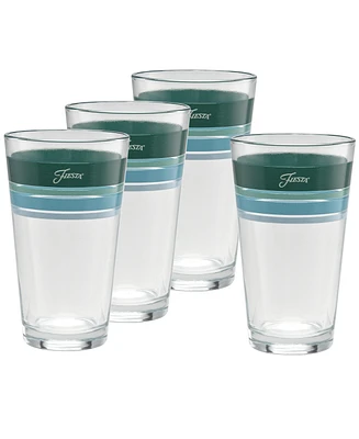 Fiesta Aegean Edgeline Tapered Cooler Glass, Set of 4