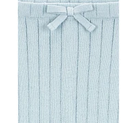 Carter's Toddler Girls Sweater-Knit Cotton Pull-On Flare Pants