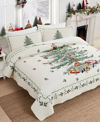 Spode Christmas Tree Reversible Quilt Sets