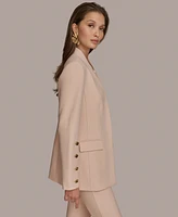 Donna Karan New York Women's Button-Sleeve Blazer