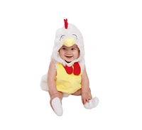 Dress Up America Rooster Onesie & Hood Costume Set